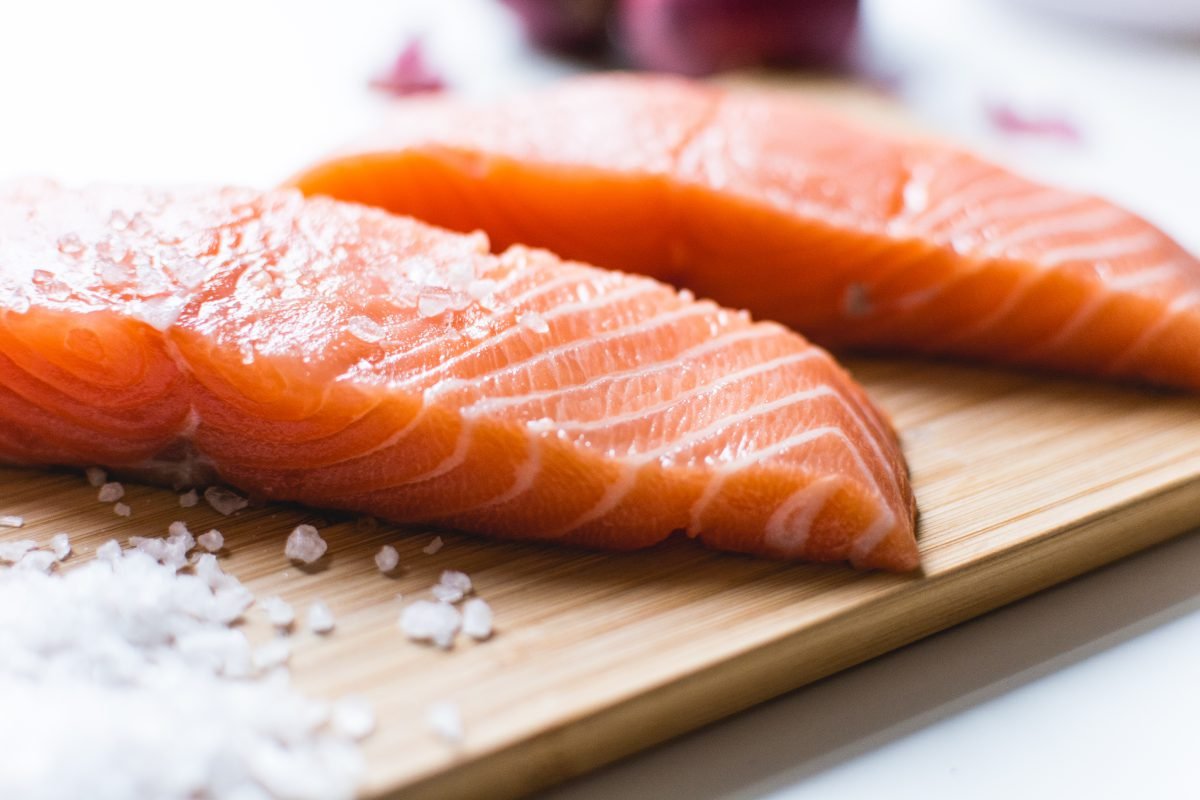 Salmon fillets
