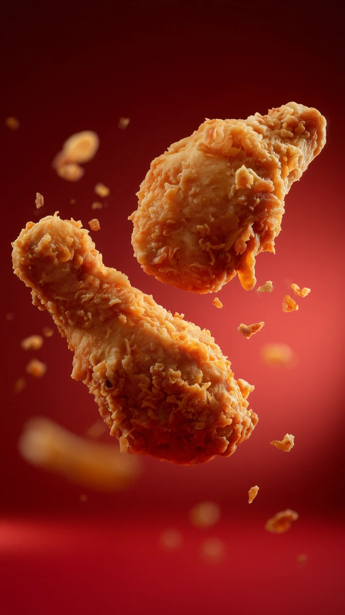 Crispy Fried Chicken Drumsticks in Air 1 crispy fried chicken drumsticks in air