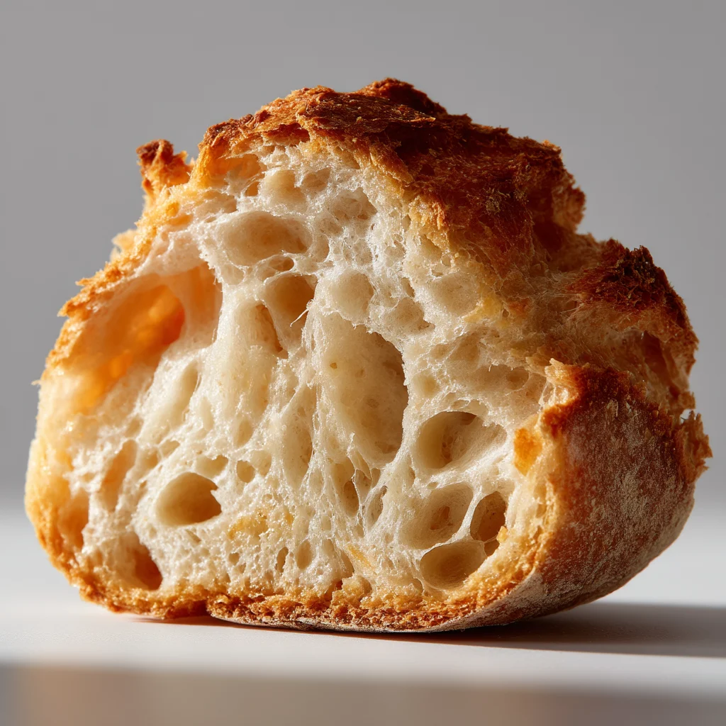 Freshly Baked Artisan Bread Slice 1 freshly baked artisan bread slice