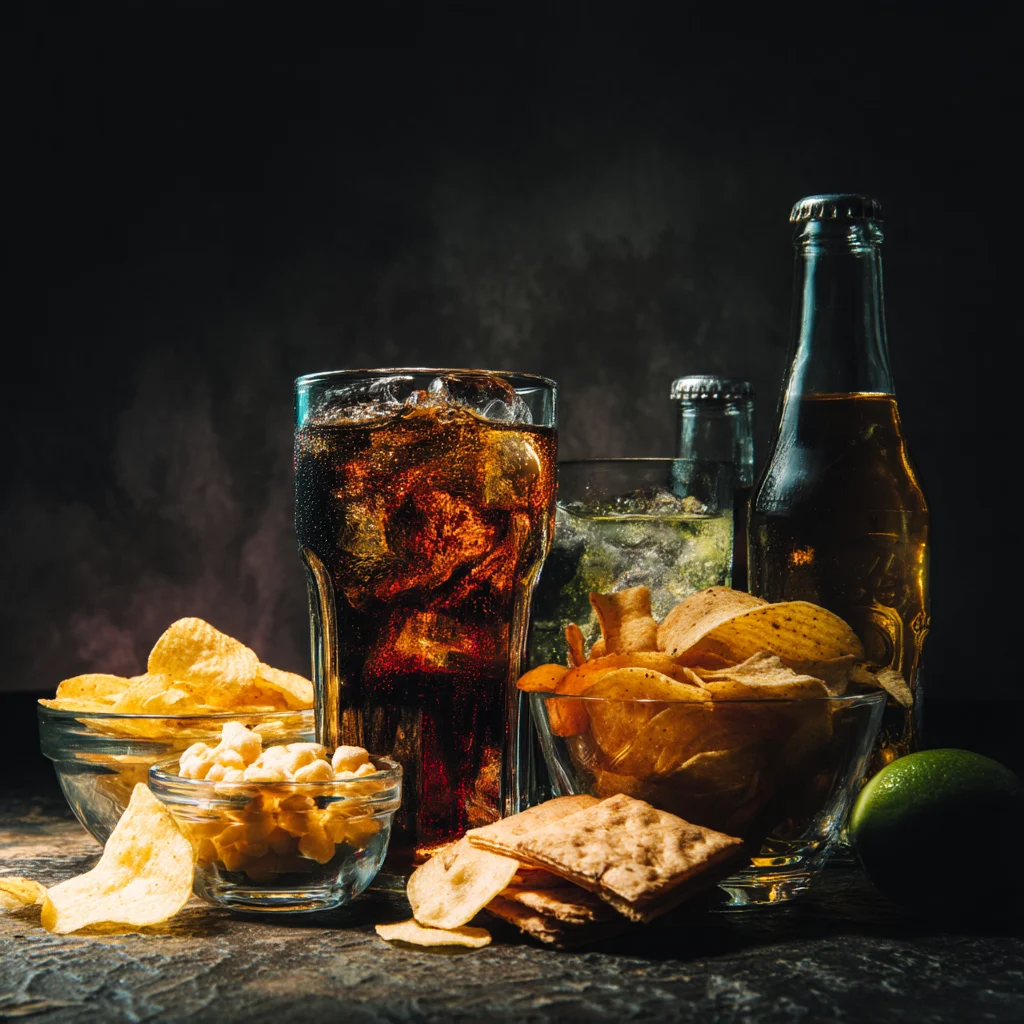 Refreshing Drinks and Snacks Arrangement 1 refreshing drinks and snacks arrangement