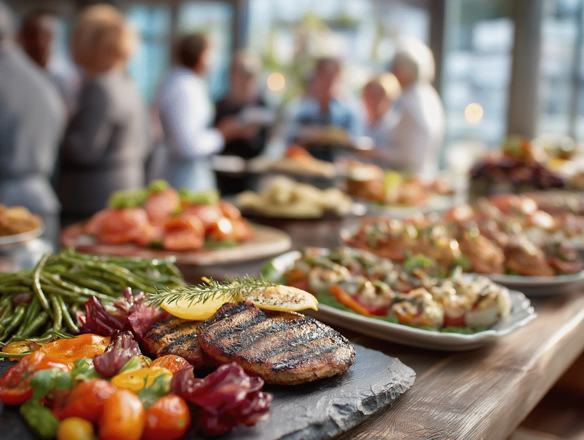 Grilled Meat Platter with Fresh Vegetables 1 grilled meat platter with fresh vegetables