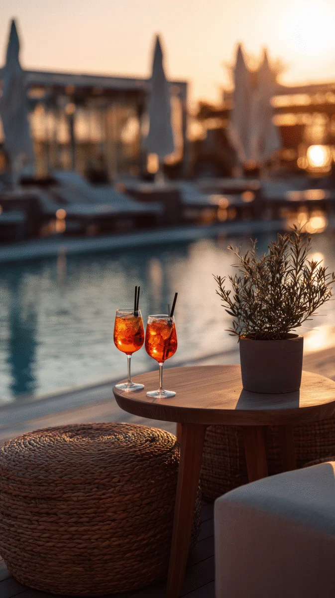Refreshing Sunset Cocktails by the Poolside 1 refreshing sunset cocktails by the poolside